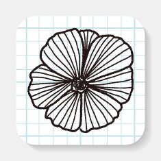 Flower doodle N44