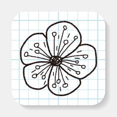 Flower doodle N46