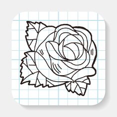 Flower doodle N53