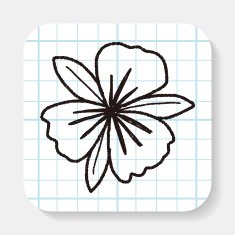 Flower doodle N56