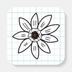 Flower doodle N57