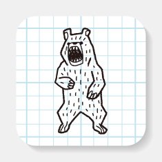 bear doodle N9