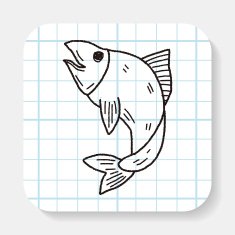 fish doodle N2