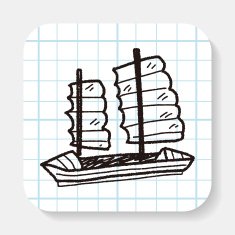 Boat doodle N15
