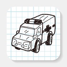 Ambulance doodle
