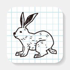 rabbit doodle N2