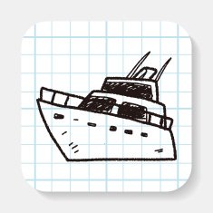 Boat doodle N16