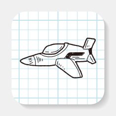 airplane doodle N14