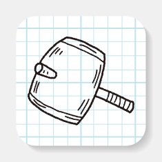 hammer doodle N6