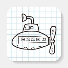 submarine doodle N5