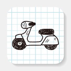 motorcycle doodle N11