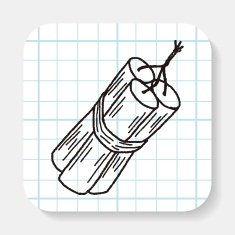 bomb doodle N14