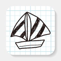 Boat doodle N18