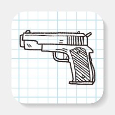 gun doodle N13
