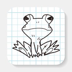 frog doodle N2