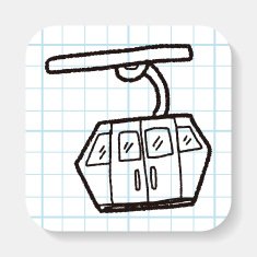 Cable Car doodle N2