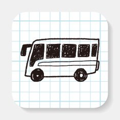 bus doodle N12