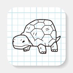 Tortoise doodle N2