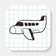 airplane doodle N16