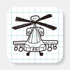 helicopter doodle N7