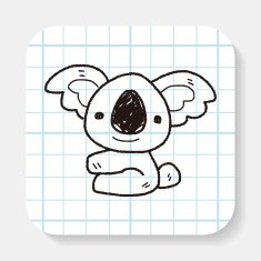 koala doodle