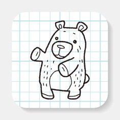 bear doodle N11