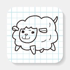 sheep doodle N5