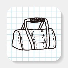 sport bag doodle N3