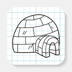 Igloo doodle