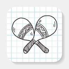 maracas doodle