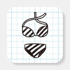 Bikini doodle N2