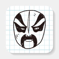 Beijing opera doodle