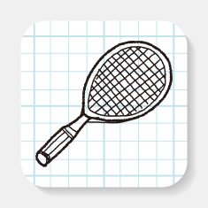 Doodle Tennis racket N3