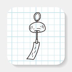 Wind Chimes doodle