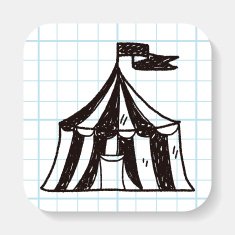 Circus doodle N6