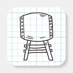 japan drum doodle