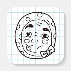 japan Thief mask doodle