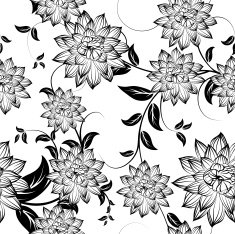 Seamless Floral Pattern N19