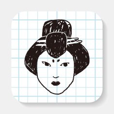 Geisha doodle