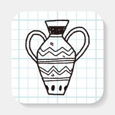 African Vase doodle