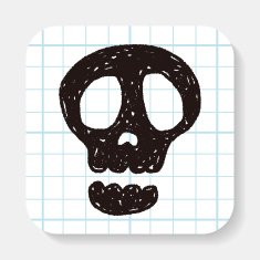 Doodle Skull