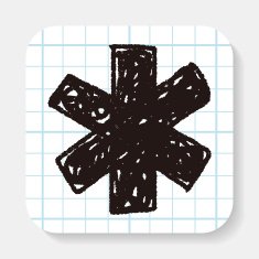 medical doodle