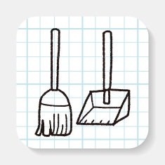 broom doodle N6