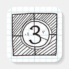 film countdown doodle