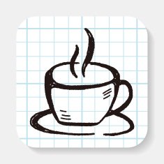 Coffee Cup Doodle N6
