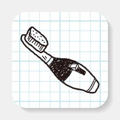 Toothbrush doodle N6
