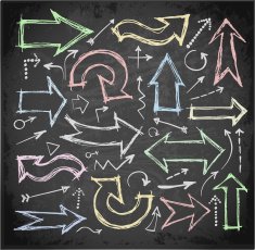 Sketch arrow collection for your design