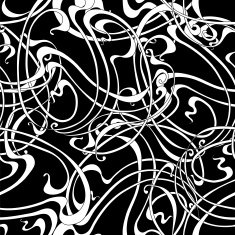 Abstract monochrome pattern N2