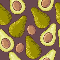 Seamless avocado