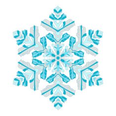 Hand-drawn doodles natural color snowflake Zentangle mandala style N3